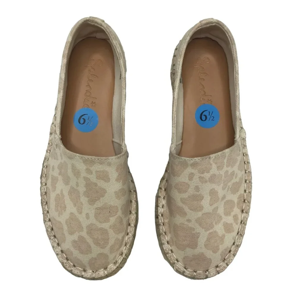 Splendid Laney Cheetah Slip On Platform Shoes NWT (6.5)